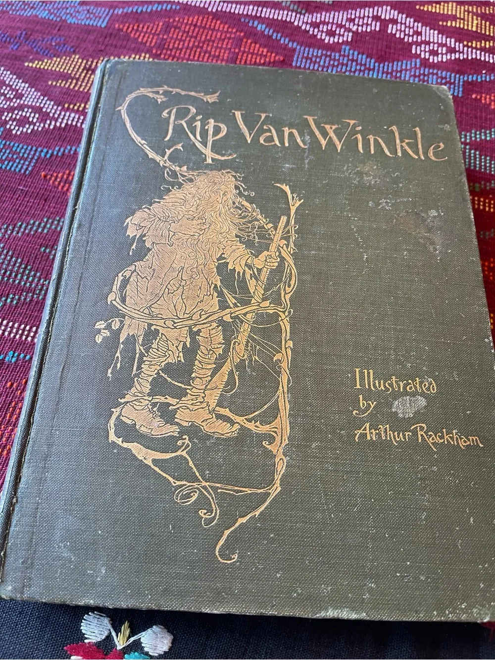 1908 Rip van Winkle w/ Rackham illustrations - Picture 1 of 9